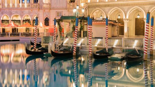 The iconic Venetian Hotel